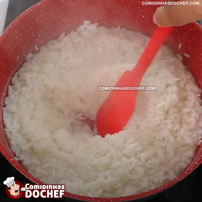 Arroz Doce com Creme de Leite - Passo 3