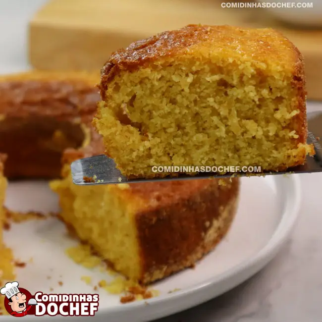 Bolo de Milho Batido no Liquidificador - Passo 9