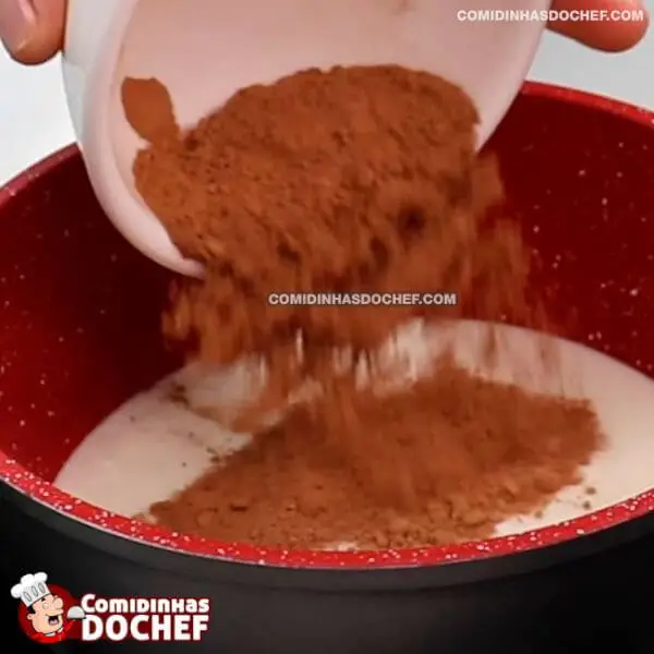 Chocolate Quente Simples - Passo 2