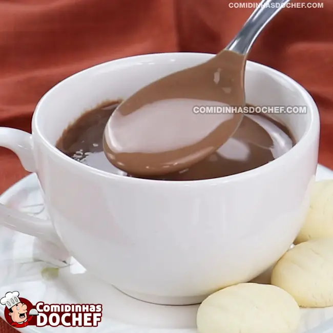 Chocolate Quente Simples - Passo 6
