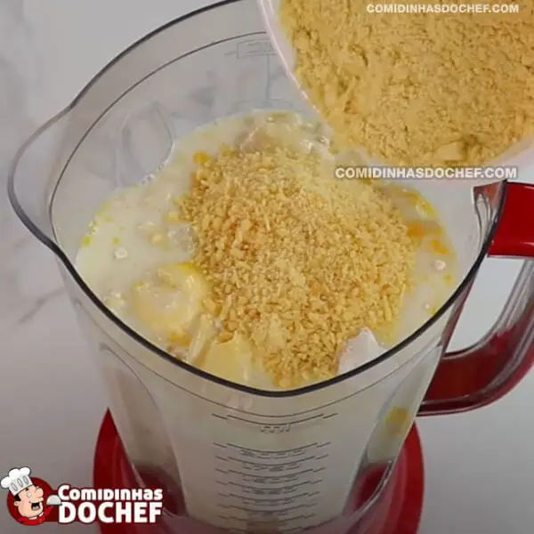 Bolo de Milho Cremoso no Liquidificador - Passo 1