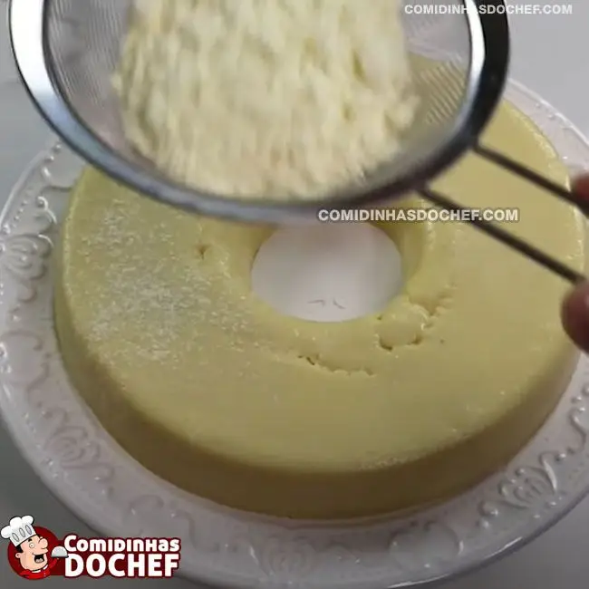 Brigadeirão Branco Simples - Passo 6
