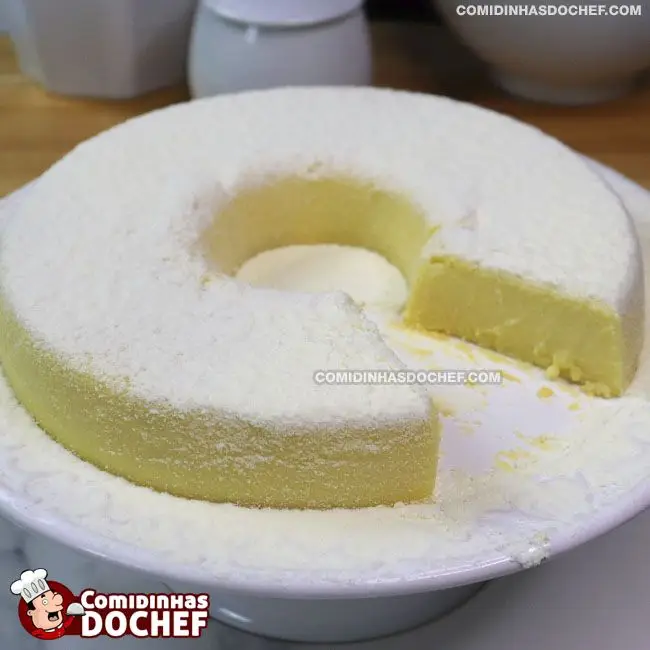 Brigadeirão Branco Simples