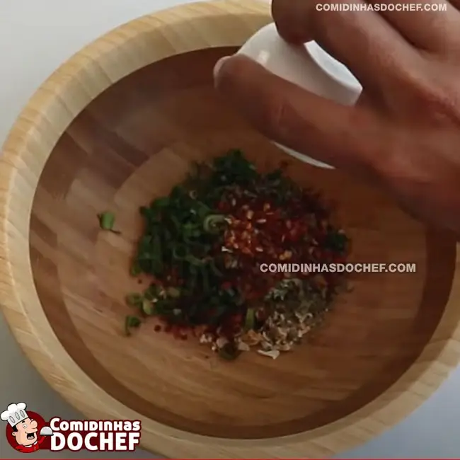 Chimichurri Para Frango - Passo 1