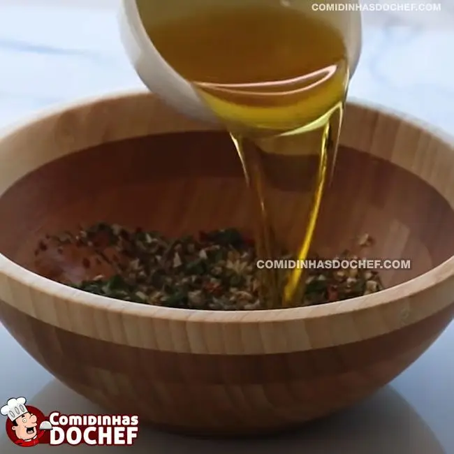 Chimichurri Para Salada - Passo 2