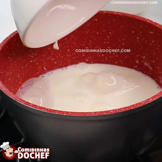 Chocolate Quente para Noite de Inverno - Passo 1