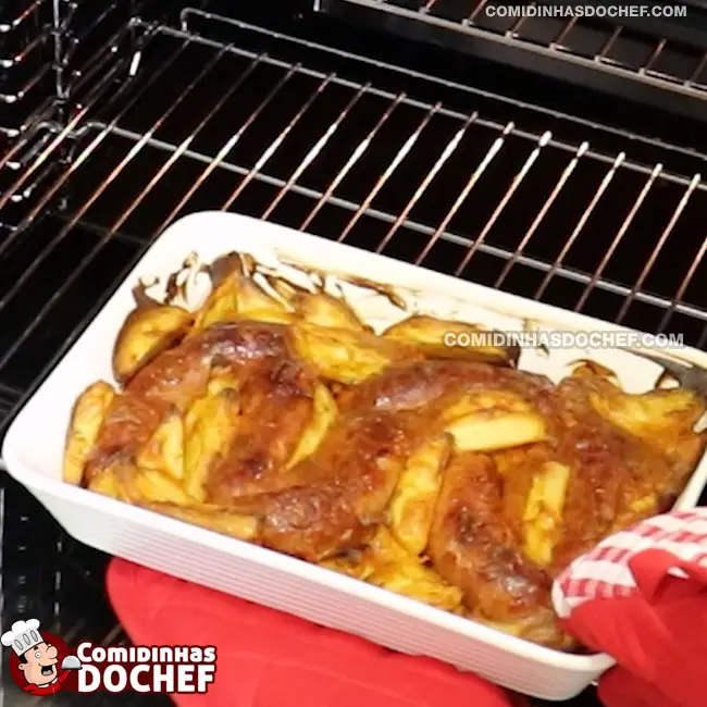 Churrasco de Linguiça no Forno - Passo 7