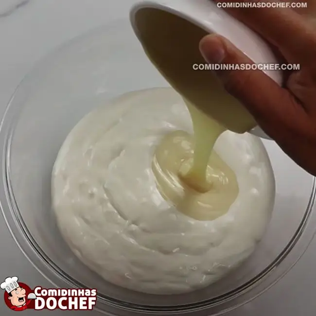 Mousse de Limão Natural - Passo 1
