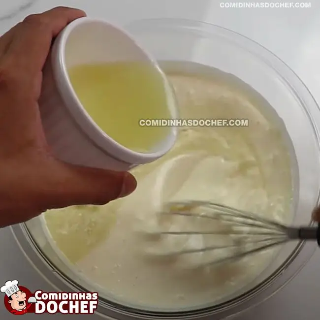 Mousse de Limão Natural - Passo 2