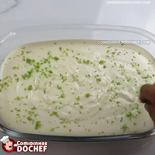 Mousse de Limão Natural - Passo 4