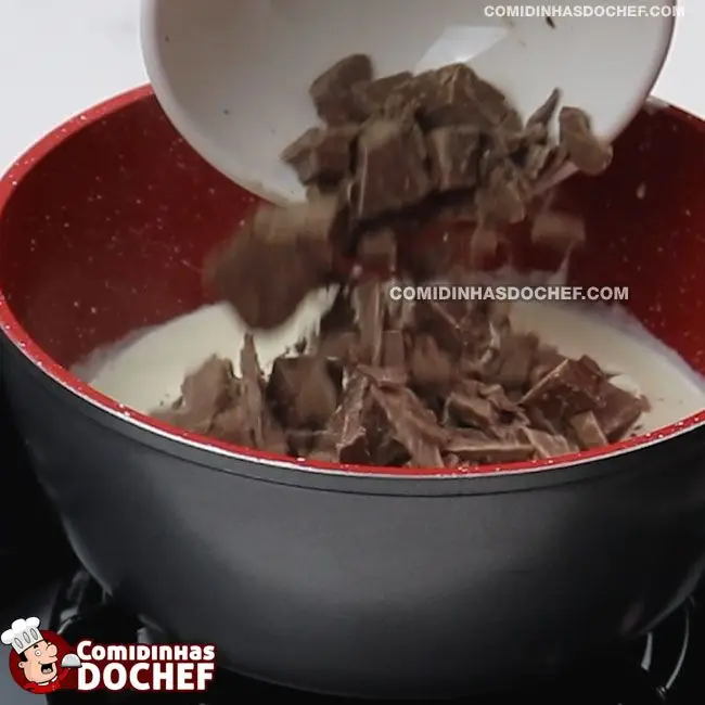 Pavê com Creme Belga - Passo 3