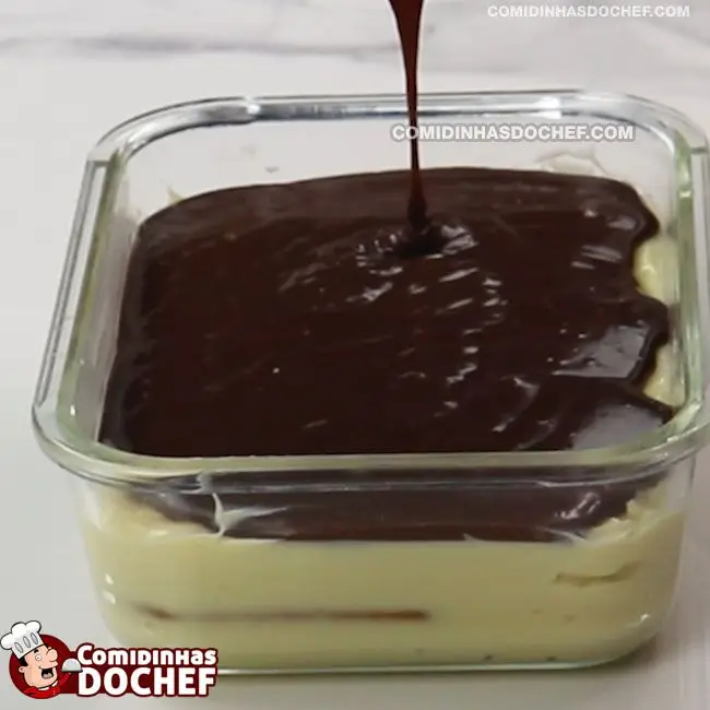 Pavê com Ganache - Passo 4