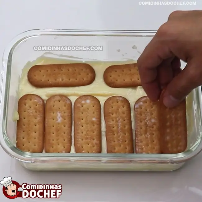 Pavê com Ganache - Passo 7