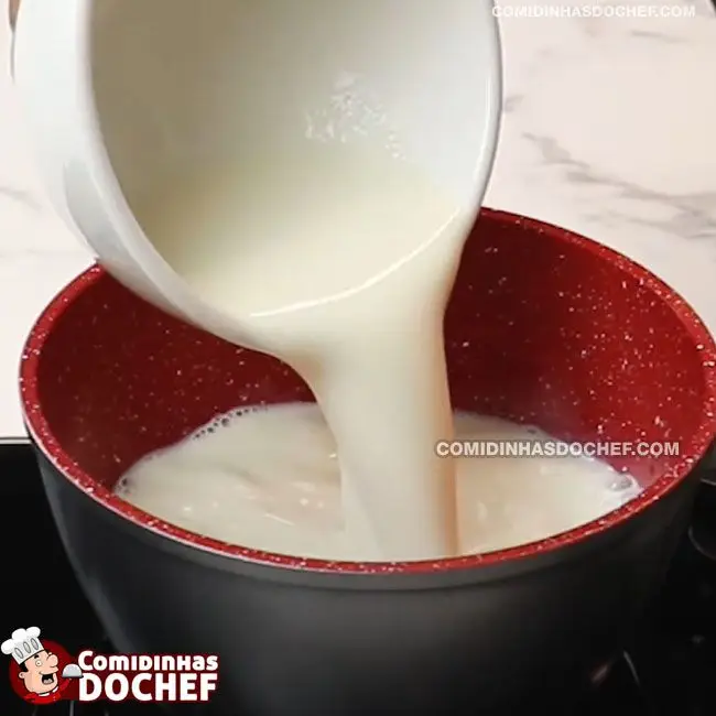 Pudim de Geladeira com Creme de Leite e Gelatina - Passo 1