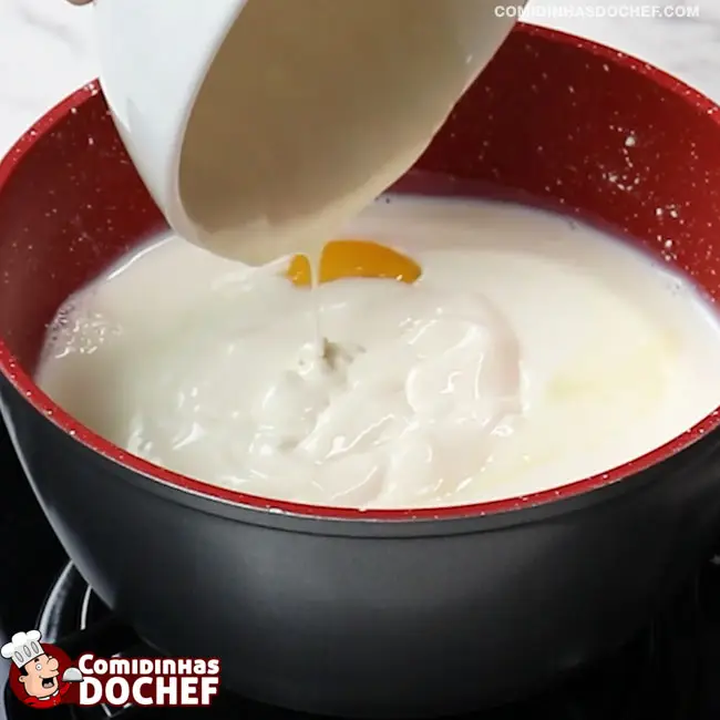 Sobremesa com Ganache e Bolacha - Passo 2