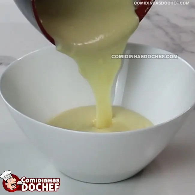 Sobremesa com Ganache e Bolacha - Passo 3