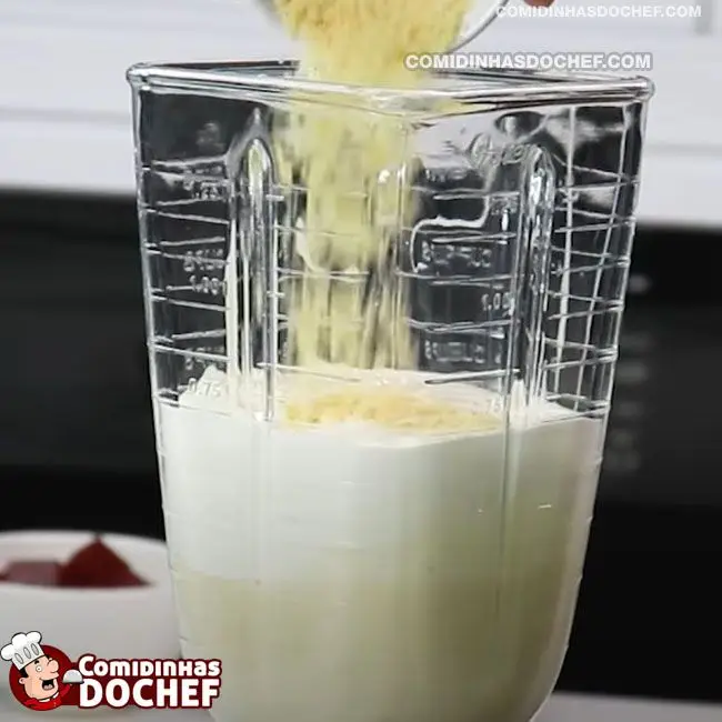 Sobremesa com Goiabada e Creme de Leite - Passo 2