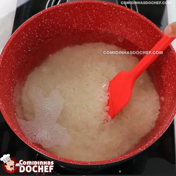 Arroz Doce Simples e Cremoso - Passo 2