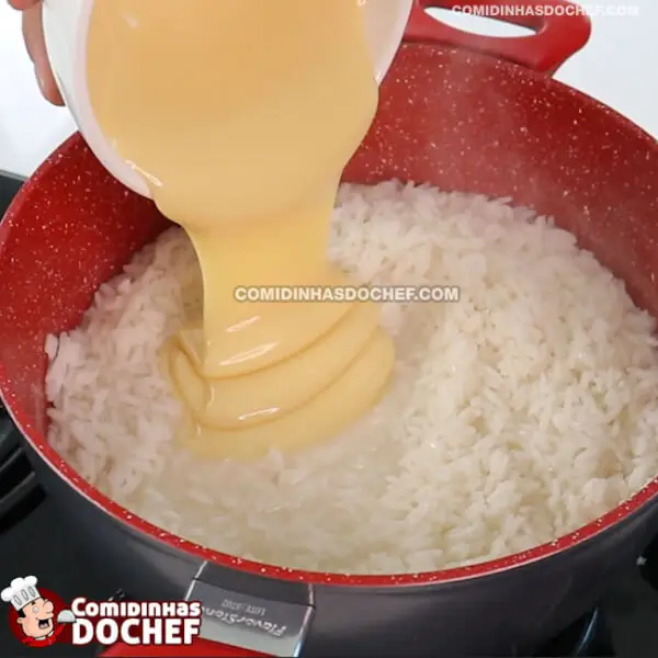 Arroz Doce Simples e Cremoso - Passo 4