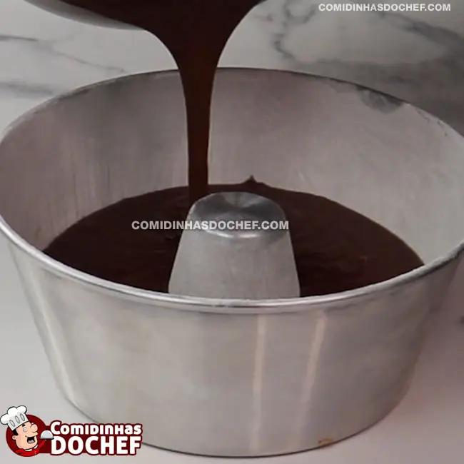 Bolo de Achocolatado - Passo 5