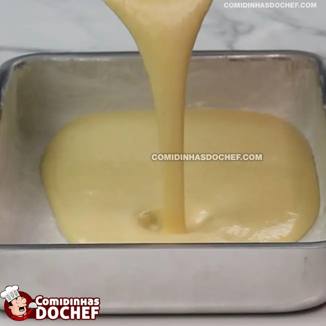 Bolo de Fubá Tradicional - Passo 4