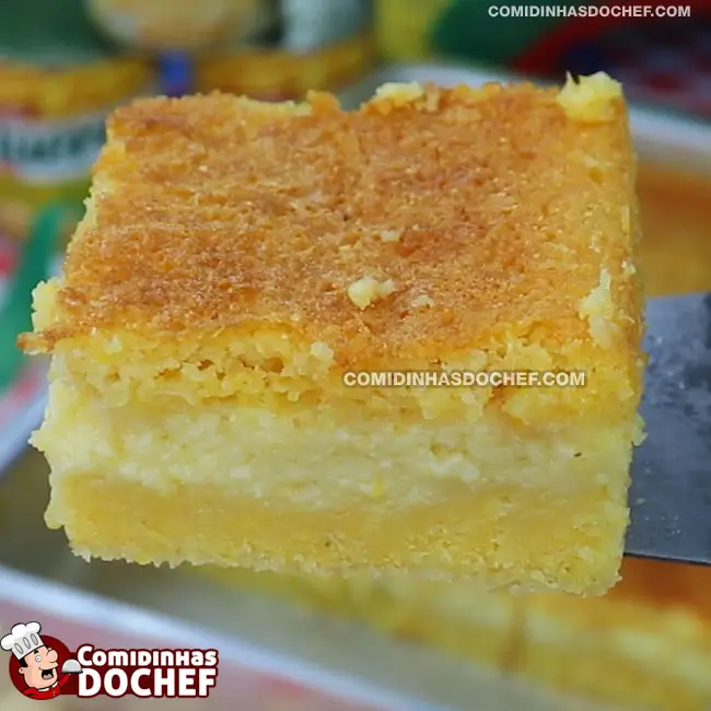 Bolo de Milho Cremoso com Farinha de Trigo - Passo 6
