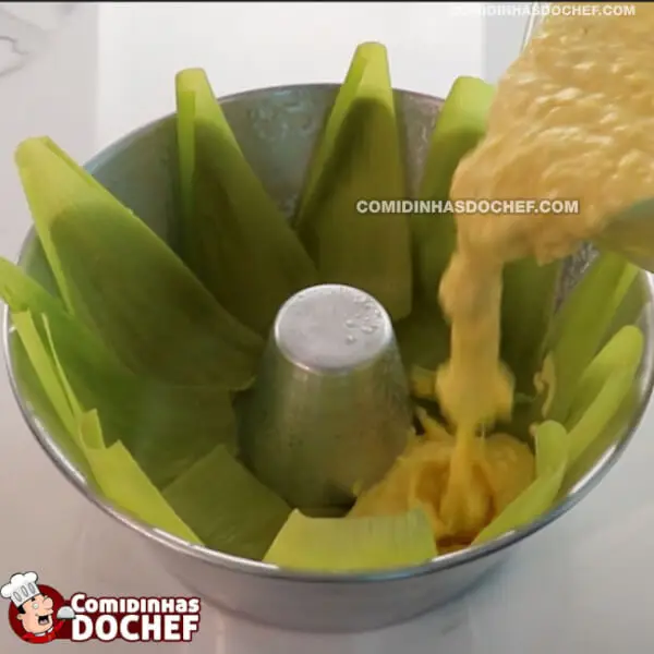 Bolo de Milho com Queijo Parmesão no Liquidificador - Passo 9