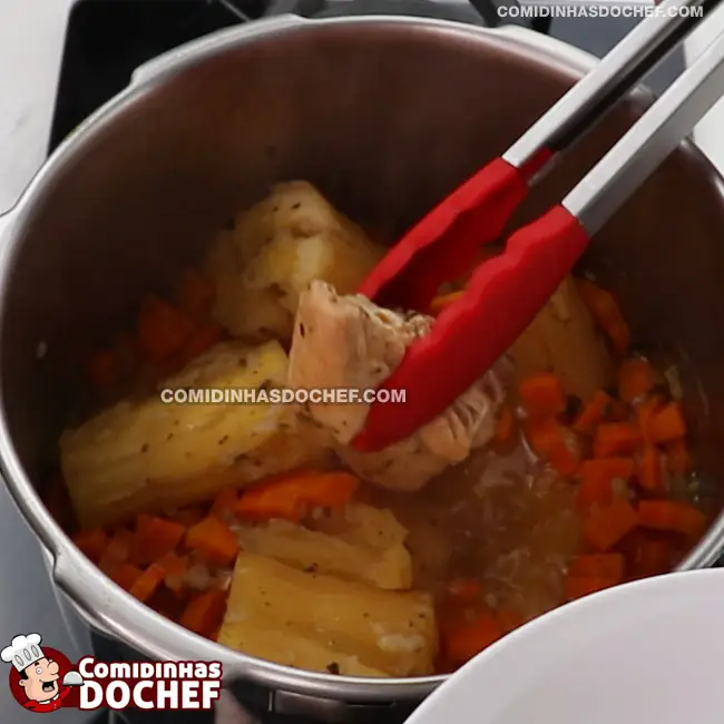 Caldo de Frango com Bacon - Passo 6