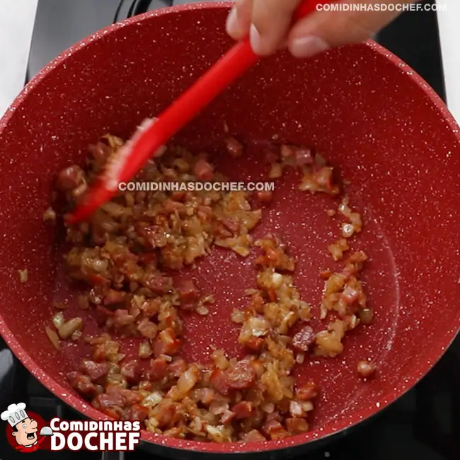 Caldo de Frango com Bacon - Passo 13