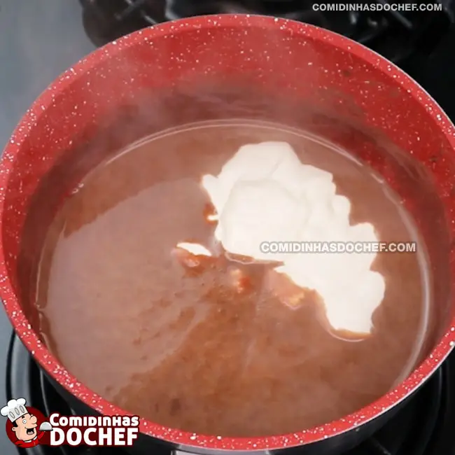 Chocolate Quente Nestlé - Passo 5