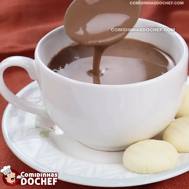 Chocolate Quente Nestlé - Passo 6