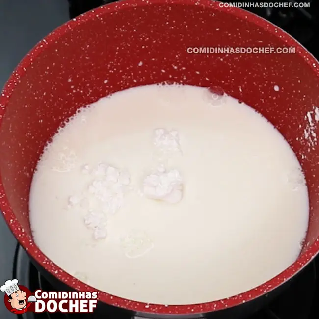 Chocolate Quente SEM Canela - Passo 1