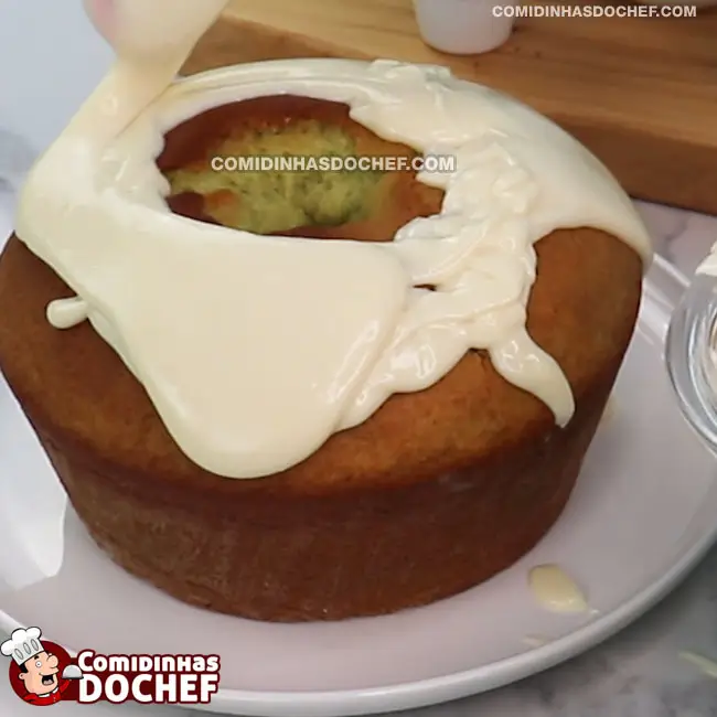 Cobertura de Bolo com Creme de Leite e Leite Condensado - Passo 3