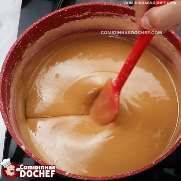 Doce de Leite de Colher - Passo 4