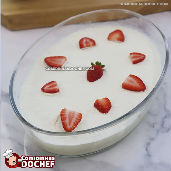 Mousse de Leite em Pó Fácil