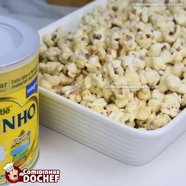 Pipoca de Leite Ninho Gourmet
