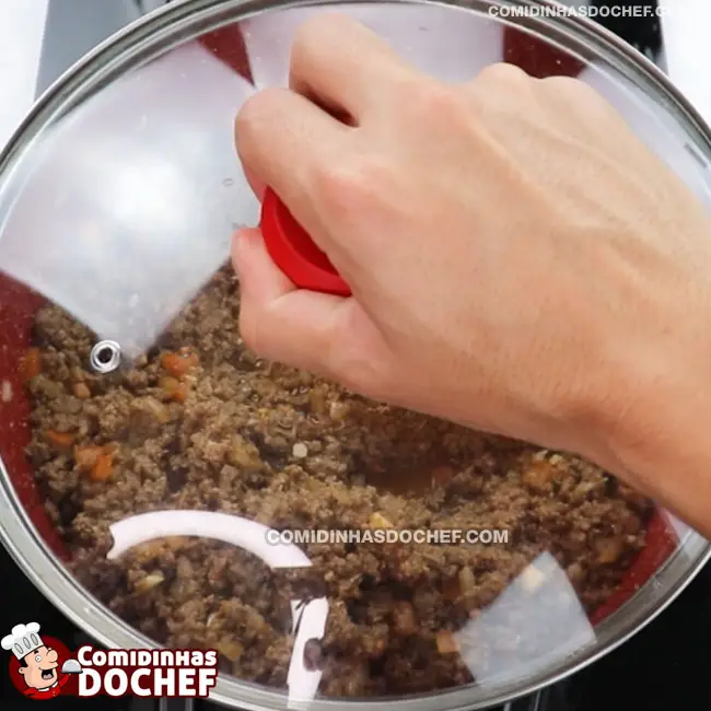 Recheio de Carne Moída para Panqueca - Passo 6