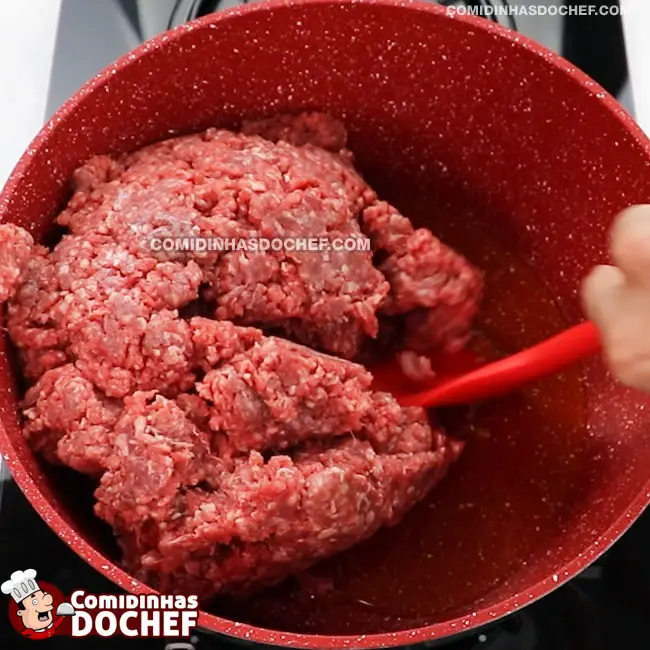 Recheio de Carne Moída para Torta - Passo 2