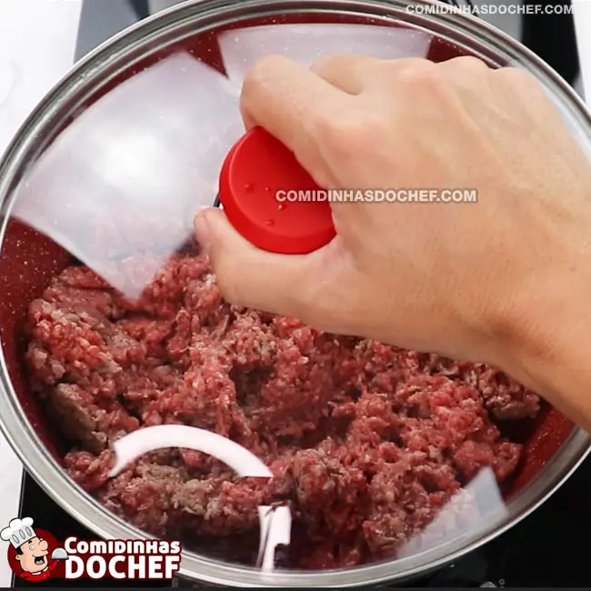 Recheio de Carne Moída para Torta - Passo 3