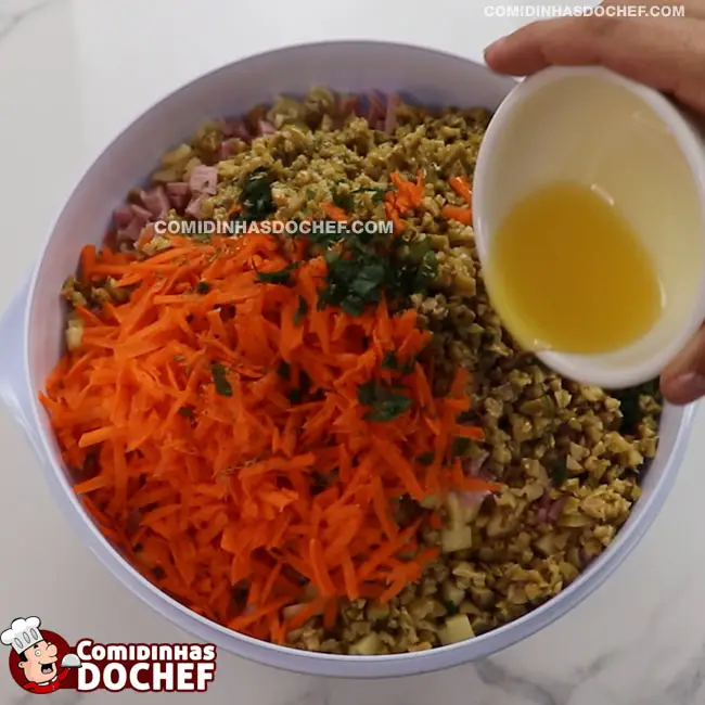 Salada de Macarrão Cremoso - Passo 1