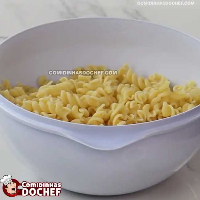 Salada de Macarrão Fria - Passo 1
