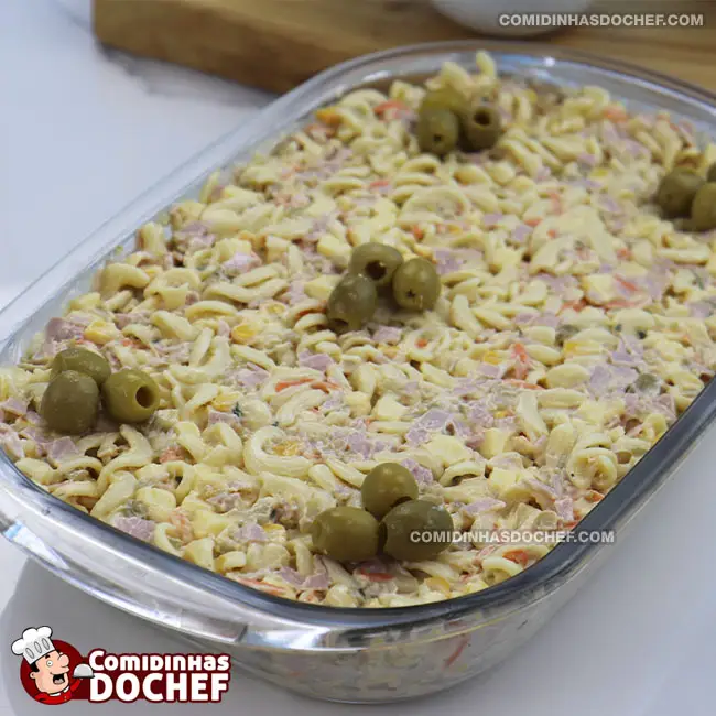 Salada de Macarrão Fria