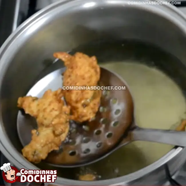 Bolinho de Arroz Crocante - Passo 4