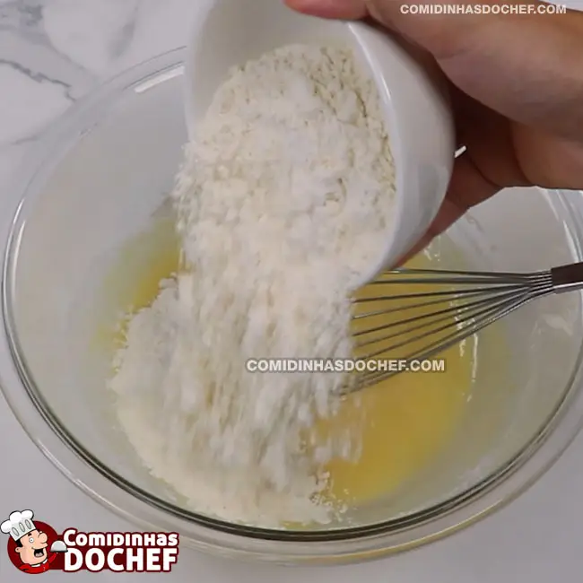 Bolinho de Chuva Sequinho e Crocante - Passo 2