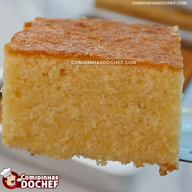 Bolo de Fubá - Passo 7