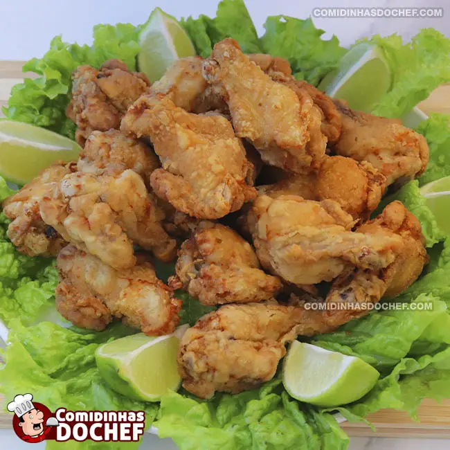 Frango Empanado com Farinha de Trigo