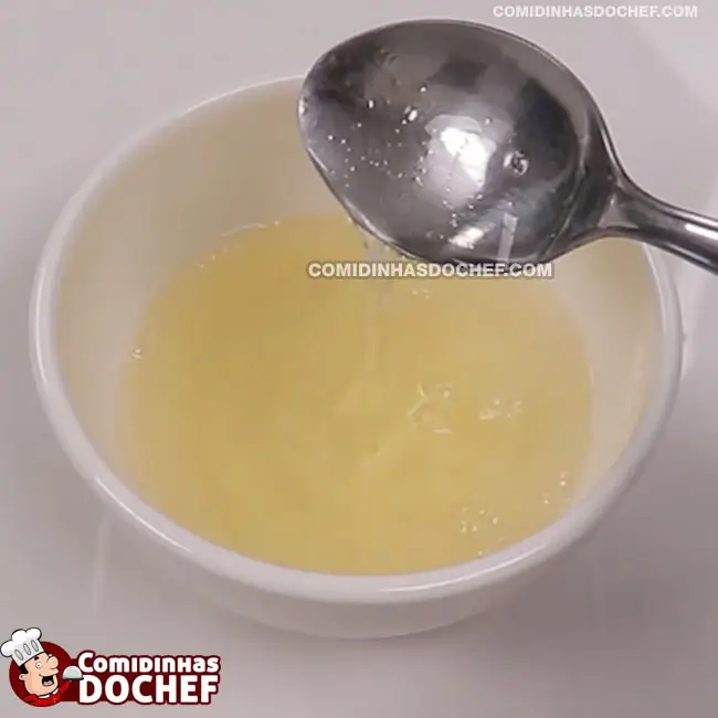 Mousse de Manga Natural - Passo 1