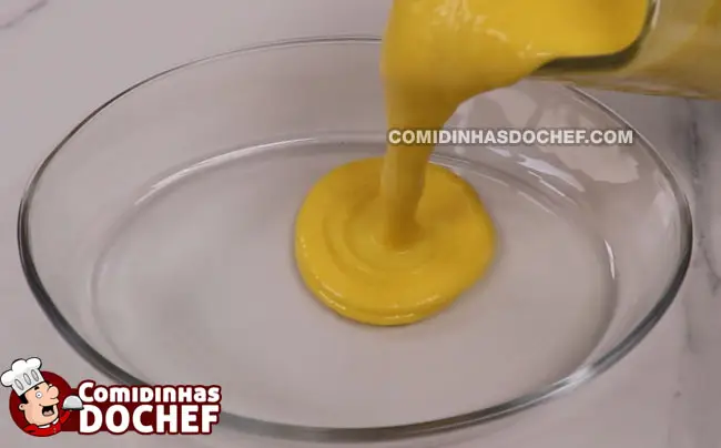 Mousse de Manga Natural - Passo 5