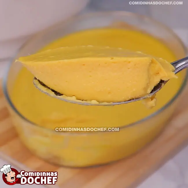 Mousse de Manga Natural - Passo 7