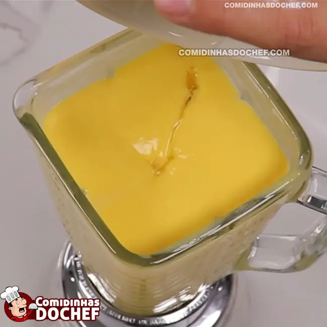 Mousse de Manga da Fruta - Passo 5